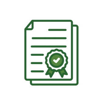 Pharmaceutical distribution certificates and licenses